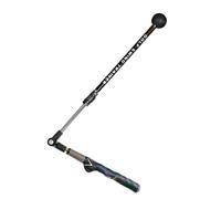 Sunmeit Entrenador de swing de golf, portátil, ayuda de entrenamiento de golf ajustable para mejorar la bisagra, la rotación del antebrazo, el giro del hombro (mano derecha)