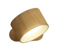 Sunmeit Lámpara de Pared Giratoria de 360 Grados, Lámpara LED para Lectura de Libros, Recargable, Portátil, Táctil, Luz Ajustable C