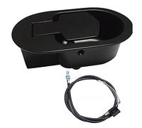 Sunmeit Manija de liberación de reclinable, mango de aleación de aluminio con cable, palanca de liberación universal para sofá, piezas de repuesto, accesorios de tirador de sofá