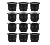Sunmeit Paquete de 12 Adaptadores de Vertedor para Licor, Picos Vertedores para de Licor de Cuello Grande, para con Alcohol de hasta 25 mm de Cuello