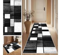 SUNMME Alfombra de Pasillo Larga Alfombras Cocina Lavable Alfombra Corredor Antideslizante Tapetes Alfombras de área Vintage Tapete Pelo Corto para Sala Habitacion Dormitorio Comedor 40 x 100 cm