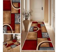 SUNMME Alfombra de Pasillo Larga Alfombras Cocina Lavable Alfombra Corredor Antideslizante Tapetes Alfombras de área Vintage Tapete Pelo Corto para Sala Habitacion Dormitorio Comedor 40 x 100 cm