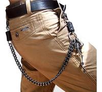 SUNMME Cadena para Jeans Cartera de Hombre Cadena Ciclismo Camionero Llavero Punk Cintura Ancha para Hombres y Mujeres
