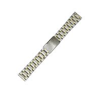 SUNMME Correa de reloj universal de acero inoxidable de 18 mm, 20 mm, 22 mm, 24 mm, correa de reloj de repuesto para hombres y mujeres, correa de reloj de metal sólido (5 22 mm)