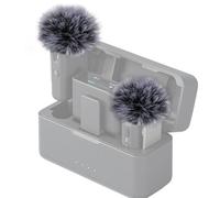 SUNMON 2 Filtros Antipop para Micrófonos DJI, Parabrisas de Felpa para Micrófonos Inalámbricos DJI, Filtros Antipop Profesional para Exteriores a Prueba de Viento y Sonido