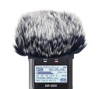 SUNMON Compatible con Parabrisas Tascam - Parabrisas de Micrófono ara Exteriores Adaptador para DR 05X DR 05, Cubierta de Parabrisas de Peluda