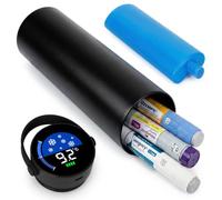 SUNMON Nevera Insulina Viaje Electrica con USB, Enfriador Insulina con Indicador Temperatura, 48H Nevera Medicamentos Portatil, Estuche Insulina Frio Aprobado por la TSA