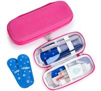 SUNMON Nevera Portatil Insulina, Estuche Insulina Frio para Viaje con 2 Bolsas de Hielo, Nevera Pequeña Portatil es Fácil de Transportar, Bolsa Termica Medicamentos para Diabéticos