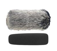 SUNMON - Protector de parabrisas y espuma para micrófono Rode VideoMic, NTG2, NTG1 y WSVM, para interior y exterior, 2 unidades