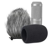 SUNMON Protectores de Viento y Cubiertas de Espuma para Micrófonos Audio-Technica AT2020, AT2020USB, AT2020USB+, AT2035, AT4040 y AT2050