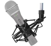 SUNMON Q2U - Soporte de micrófono USB/XLR para reducir la vibración y el ruido, adecuado para micrófono dinámico Samson Q2U USB/XLR