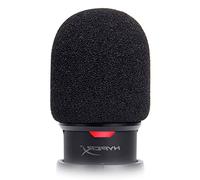 SUNMON SoloCast - Parabrisas para micrófono, cubiertas de espuma para micrófono, filtro pop compatible con HyperX SoloCast White
