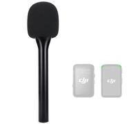 SUNMON Soporte de Micrófono Inalámbrico de Mano para Micrófonos DJI, para DJI Microphone 2, Adaptador de Montaje de Mano para Micrófonos