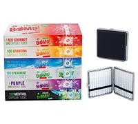 Sunmondo Fresh Bomb Click - Juego de 6 sabores, 100 vainas por variedad, con estuche de aluminio