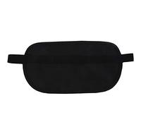 sunn Nuevo - Riñonera Bolsa de Cinturón para Pasaporte Money, Cartera Oculta con Bolsillo Oculto, Negro