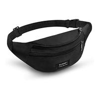 SUNNEY Riñonera para Hombre y Mujer, Impermeable, con múltiples Bolsillos, Correa Ajustable, riñonera Informal para Deportes al Aire Libre, Entrenamiento, Viajes, Correr, Senderismo, Ciclismo