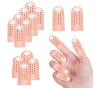 SUNNIFLY 14 Protectores Dedos Mano y Protector Dedos pie - Elásticos, Suaves, Transpirables y Confortables - Dediles de Silicona Manos para Deporte, Trabajo, Artrosis