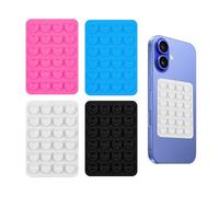 SUNNIFLY 4 Piezas Ventosa Movil,Ventosa para Movil se Puede Utilizar para Ver Videos,Tomar Selfies,Ventosa Adhesiva en la Parte Posterior del Teléfono,Extraíble