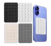 SUNNIFLY 4 Piezas Ventosa Movil,Ventosa para Movil se Puede Utilizar para Ver Videos,Tomar Selfies,Ventosa Adhesiva en la Parte Posterior del Teléfono,Extraíble