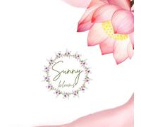 Sunny Blooms - Aesthetic Daily Journal, Study Planner & Self-Care Notebook