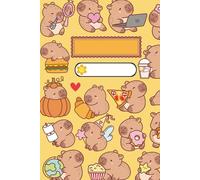 Sunny Capybara Moments: Yellow Pastel Notebook for Notes, Journaling, and Daily Creativity: Adorable Kawaii Capybara-Themed Journal with Matte Cover ... Writers, Artists, and Cozy Aesthetic Lovers