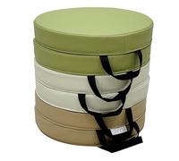 Sunny Dacy Cojines de Espuma para Ninos, Tonos Naturales relajantes | Soft Play 6 Piezas, Bloques Psicomotricidad Infantil, Elementos para Apilar o Jugar, Espuma EPE | a Partir de 12 Meses