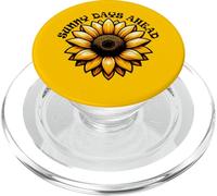 Sunny Days Ahead - Diseño Inspirador de Girasol PopSockets PopGrip para MagSafe
