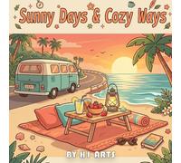 Sunny Days & Cozy Ways: A Cozy Bold & Easy Coloring Book of Beach Days, Camping Nights & Relaxing Summer Moments (Cozy Travel Days)