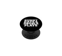 Sunny Days & Double Plays - Divertido béisbol para Amantes del Estadio PopSockets PopGrip Adhesivo