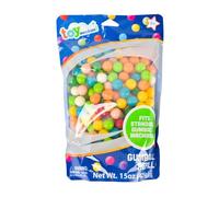 Sunny Days Entertainment Bolas de chicle para máquina de chicles, 425.2 g, chicles surtidos con sabor a frutas, sin gluten, 202 piezas