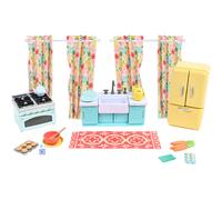 Sunny Days Entertainment Honey Bee Acres Sweet Home Kitchen Accessories Playset, 27 piece set: