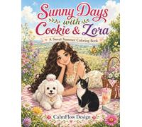 Sunny Days with Cookie & Zora: A Sweet Summer Coloring Book for Kids (Raluca, Cookie & Zora)