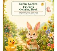 Sunny Garden Friends Coloring Book