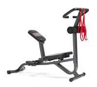 Sunny Health and Fitness Stretch Training Machine Máquina de Estiramiento, Unisex, Negro, Talla única