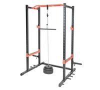 Sunny Health & Fitness Accesorio de Jalón al Pecho para Rack de Potencias