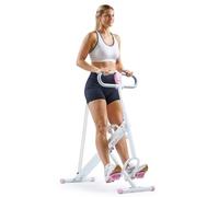 Sunny Health & Fitness - Ejercitador Vertical Row-N-Ride™ en Color Rosa - P2100