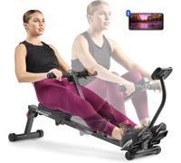 Sunny Health & Fitness Inteligente Remo Hidráulico Compacto para Cuerpo