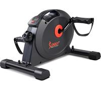 Sunny Health & Fitness Mini Bicicleta Inteligente, Bajo Escritorio Pedal | App SunnyFit, Pedaleo Bidireccional, Ciclismo de Bajo Impacto, Uso para Rehabilitación y Recuperación, Portátil, Silencioso