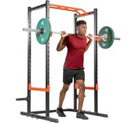 Sunny Health & Fitness Power Zone Kraftregal-SF-XF9925 Banco de Pesas multifunción para Entrenamiento de Fuerza, Unisex, Negro, Talla única
