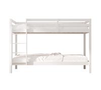 Sunny Jip Litera Blanca | Para ninos sin colchones - Para 2 ninos 208 x 97 x 140 cm / para colchones de dimensiones: 90 x 200 cm