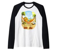Sunny Kai y su Isla Ohana Good Vibes Only Beach! Camiseta Manga Raglan