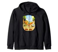 Sunny Kai y su Isla Ohana Good Vibes Only Beach! Sudadera con Capucha