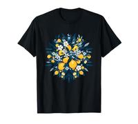 Sunny Lemon Blossom - Corona de cítricos Estilo jardín Camiseta