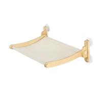Sunny - Percha para Ventana de Gato, Cama con para Gatos | Percha de Madera para Gatitos, diseño Plegable, Hamaca para Gatitos, Interior, hogar, apartamento, Sala de Estar, Pared, Dormitorio