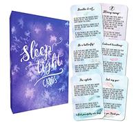 Sunny Present Sleep Tight Cards - 45 Exercises to Improve The Quality of Sleep | The Mindfulness Exercises Will Help Calm Down, Lower Stress Levels and Fall Asleep Faster