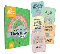 Sunny Present Thankful Me - Tarjetas de gratitud para niños - Juego Consciente y conversación