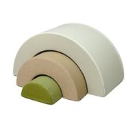 Sunny SEli Rainbow Bloques de espuma para ninos, Beige | Soft Play 3 Piezas, Bloques Psicomotricidad infantil, espuma ePe | a partir de 12 meses - Dimensiones 91,4 x 40,6 x 45,7 cm