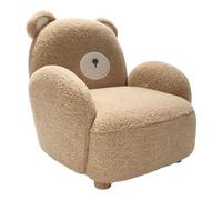 Sunny Sillon Infantil Oso,Marron | Silla de Diseno con Forma de Animal | para el Dormitorio o la Sala de Juegos - 57 x 57,5 x 57 cm - a Partir de 3 Anos - MAX. 100 kg