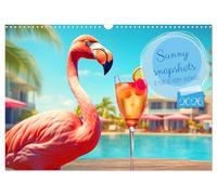 Sunny snapshots - A year of happy animals (Wall Calendar 2026 DIN A3 landscape), CALVENDO 12 Month Wall Calendar: Get in the summer spirit with the ... animals and enjoy a sunny smile every month.