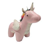Sunny Taburete infantil Unicornio, Rosa | Silla de diseno con forma de animal | Para la sala de juegos o el dormitorio - 78 x 38 x 68 cm - a partir de 3 anos - 100 kg max